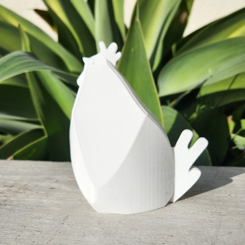 Paint it Yourself Piggy Bank DIY Craft Chicken Rooster Project Farmhouse